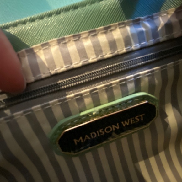 Madison West Teal Purse - Picture 7 of 10